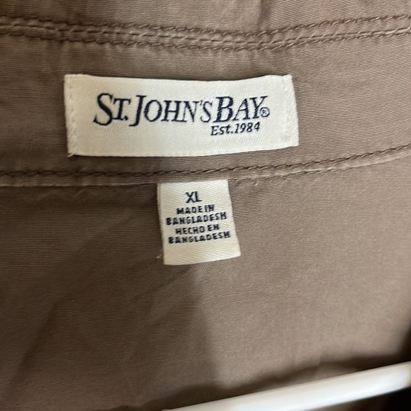 St. Johns Bay  brown jacket size XL - Picture 5 of 8